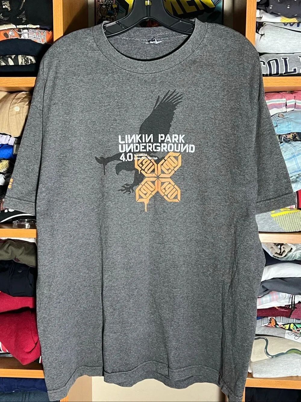 Vintage Linkin Park DC Underground Fan Club Tee XL